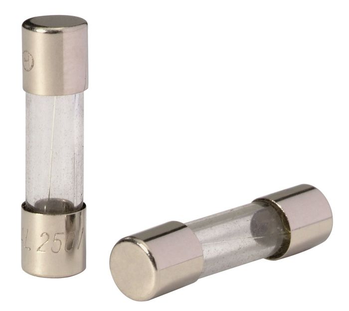 GE Vynckier Glaszekering 6,3A 5 Stuks GE Vynckier Glaszekering 6,3A 5 Stuks