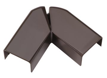 Legrand Dlp Platte Hoek 20X12.5 Bruin