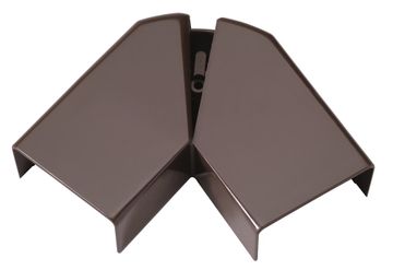 Legrand Dlp Platte Hoek 32X12.5 Bruin