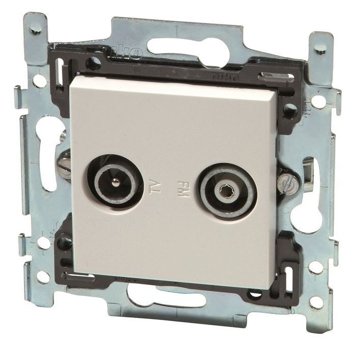Niko STOPCONTACT TV+FM EDU ORIG WHI ELQUEST-
