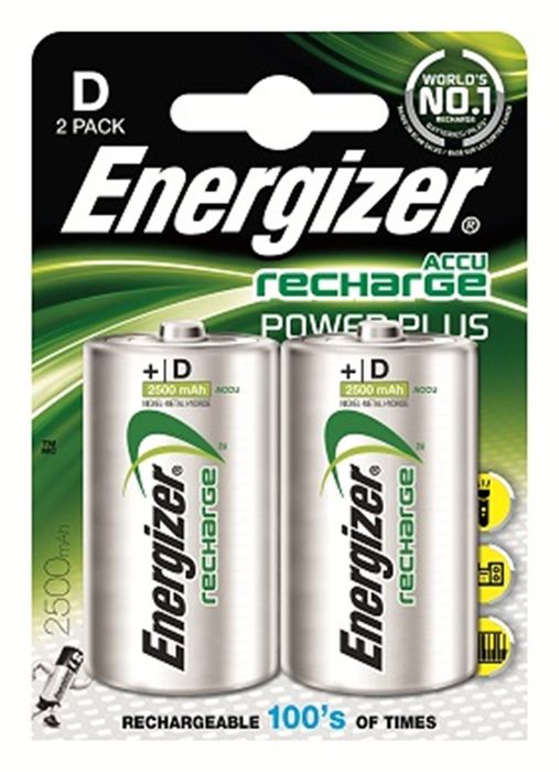 Energizer 2 Accus D Energizer 2500 Mah Energizer 2 Accus D Energizer 2500 Mah