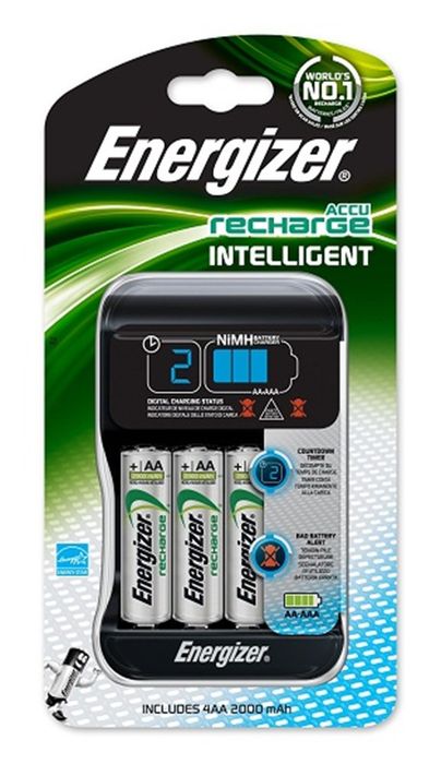 Energizer 1 Intelligent Lader Energizer + 4X Aa Energizer 1 Intelligent Lader Energizer + 4X Aa