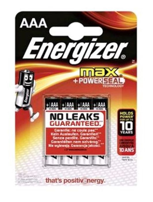 Energizer Energizer Max Aaa Lr03 Bl4 Energizer Energizer Max Aaa Lr03 Bl4