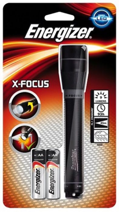 Energizer Energizer Pillamp X-Focus + 2Xaa X215 Energizer Energizer Pillamp X-Focus + 2Xaa X215