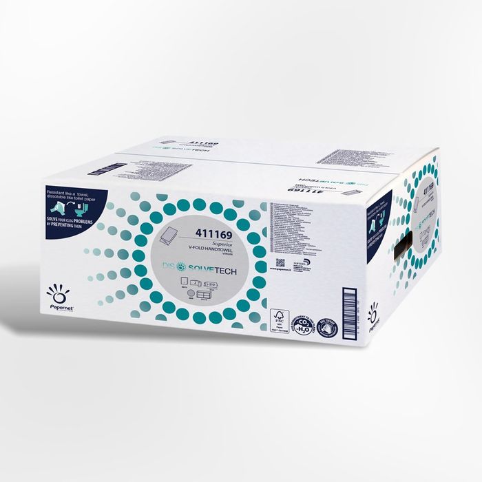 Papernet Dissolve Tech Handdoek Zz Puur Papernet Dissolve Tech Handdoek Zz Puur
