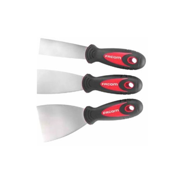 Facom Set Van 3 Flexibele Spatels