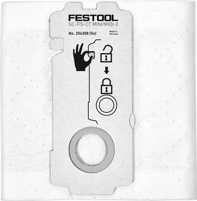 Festool Filterzak Sc-Fis-Ct Mini/Midi-2/5
