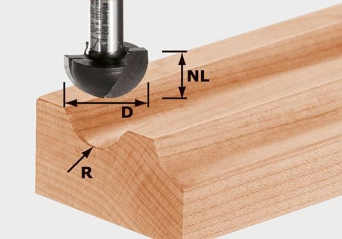 Festool Holprofielfrees Hw R6,35 Festool Holprofielfrees Hw R6,35