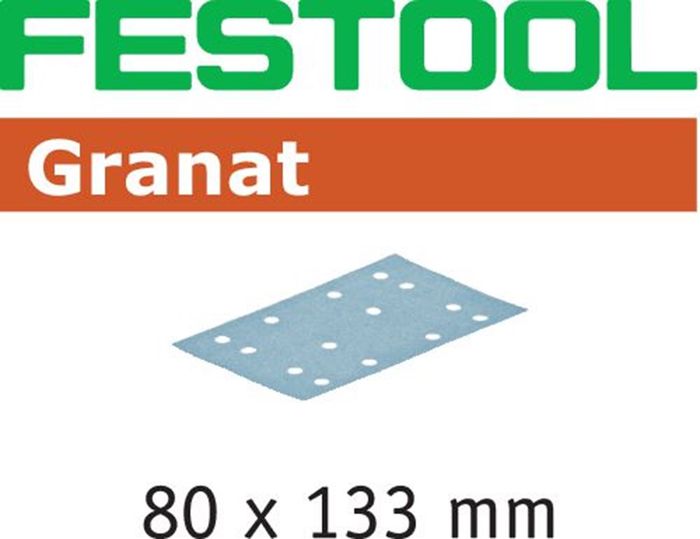 Festool Schuurpapier. Stf 80X133 P400 Gr 100X Festool Schuurpapier. Stf 80X133 P400 Gr 100X