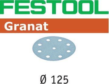 Festool Schuurschijf    Stf D125/8 P 60 Gr   10X