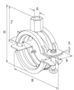 fischer ISOLATIEBEUGEL FRS+ 21/2E 72-78 M8/M10