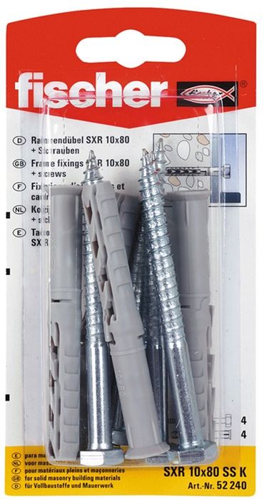 Fischer Cobemabel Blister Sxr 10X80 Ss K Nv 4 St.