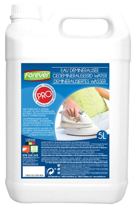 Forever Products Gedemineraliseerd Water 5L Forever Products Gedemineraliseerd Water 5L