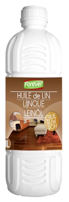 Forever Products Ruwe Lijnolie 1L Forever Products Ruwe Lijnolie 1L