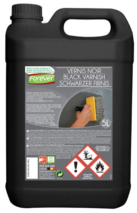 Forever Products Black Varnish 5L