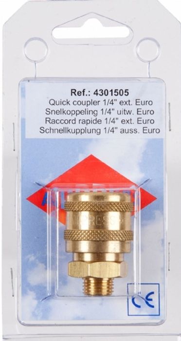 Airpress Blister 46842 Snelkopp 1/4