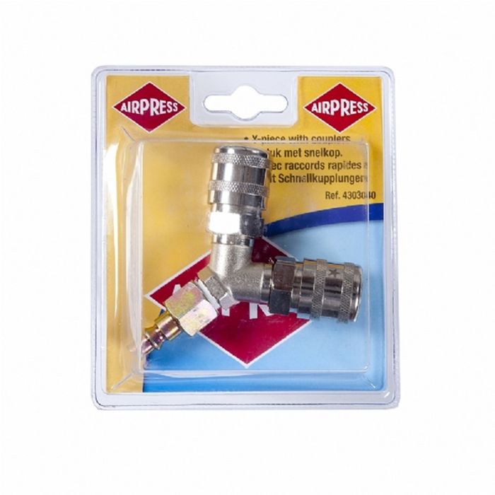 Airpress Blister Y-Stuk 1/4 Airpress Blister Y-Stuk 1/4