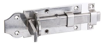 ALBERTS Sluitgrendel Plaatlengte  120 Mm Rvs