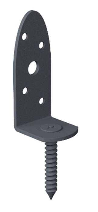 ALBERTS Flechtzaunhalter Ovado,L,Vz,Grau ALBERTS Flechtzaunhalter Ovado,L,Vz,Grau