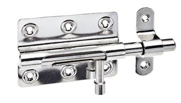 ALBERTS Bout-Sluitgrendel 80 Mm Rvs