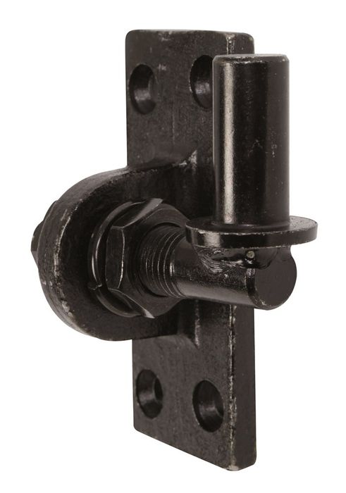 ALBERTS Stift Op Plaat Regelbaar  16 Mm Zwart