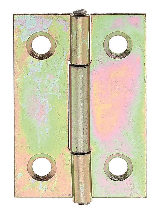 ALBERTS Scharnier,geel vz,38x26x0,75 ALBERTS Scharnier,geel vz,38x26x0,75