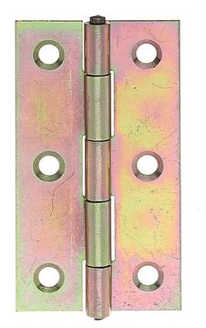 ALBERTS Scharnier,geel vz,64x34x1