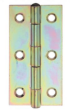 ALBERTS Scharnier,geel vz,70x35x1