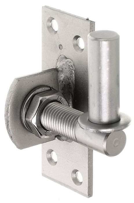ALBERTS Stift Op Plaat Regelbaar 16 Mm Inox ALBERTS Stift Op Plaat Regelbaar 16 Mm Inox