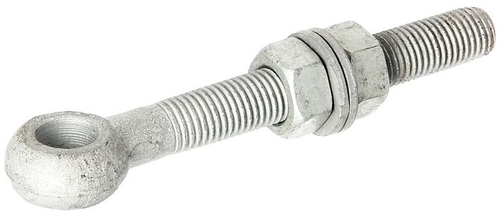 ALBERTS Oogschroef m.moeren,vz,M16/130