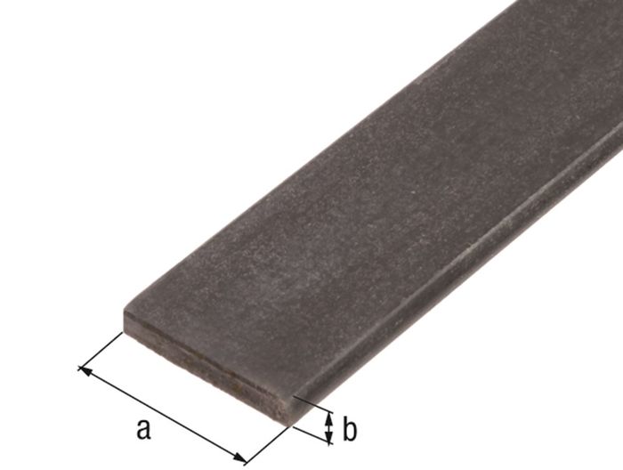 ALBERTS Platte Stang Ijzer Blank 2M/30X6 Mm