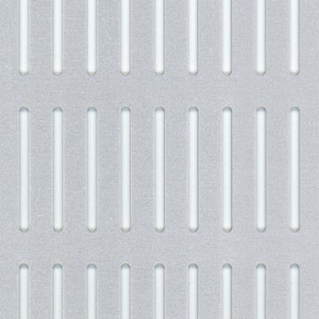 ALBERTS Geperforeerde Plaat,Aluzilver250X500X0,8