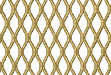 ALBERTS Strekmetaal Plat Alu - Goud 250X500X1,6