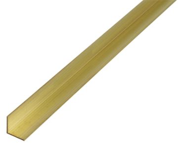 ALBERTS Hoekprofiel Messing 1M/6X6 Mm