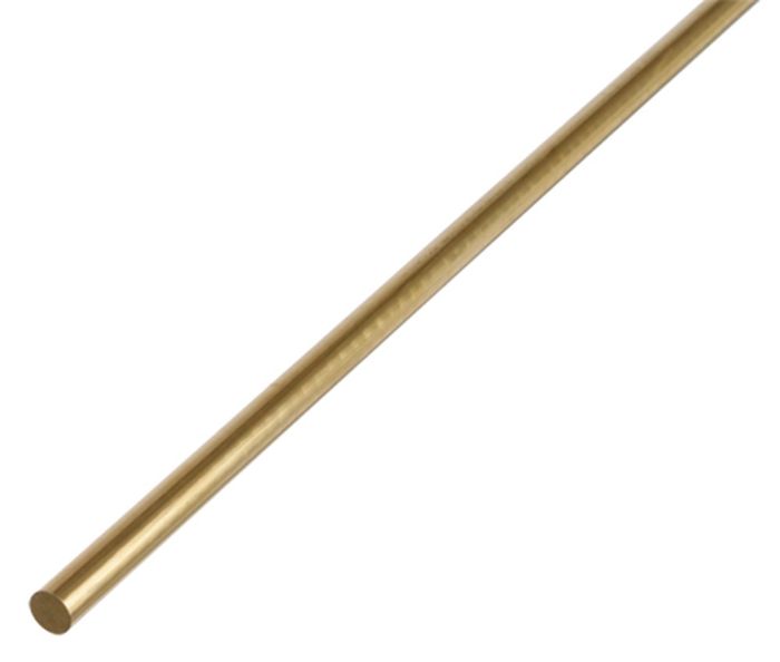 ALBERTS Ronde Stang Messing 1M/8 Mm ALBERTS Ronde Stang Messing 1M/8 Mm