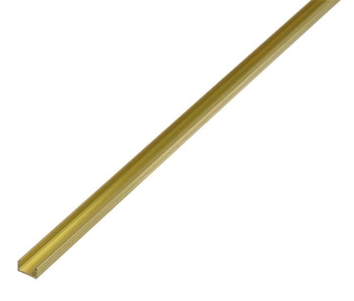 ALBERTS U-Profiel Messing 1M/6X6X6 Mm ALBERTS U-Profiel Messing 1M/6X6X6 Mm
