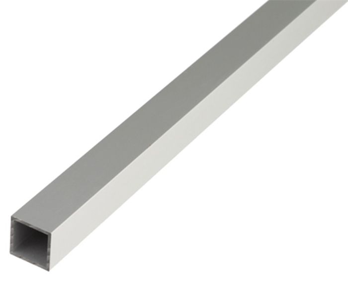 ALBERTS Vierkante Buis,Alu Zilver,40X40X2/2M ALBERTS Vierkante Buis,Alu Zilver,40X40X2/2M