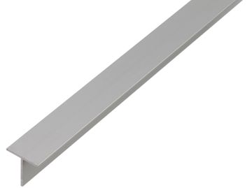 ALBERTS Profiel,T-Vorm,Aluzilver,35X35X3/2M