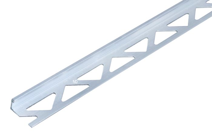 ALBERTS Afsluitprofiel tegels alu 8/2,5m ALBERTS Afsluitprofiel tegels alu 8/2,5m