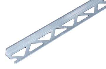 ALBERTS Afsluitprofiel tegels,ALU,blank,12,5/2,5