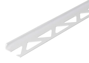ALBERTS Afsluitprofiel tegels PVC wit 8/2,5m