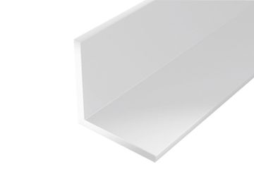 ALBERTS Hoekprofiel Pvc Wit 1M/10X10 Mm