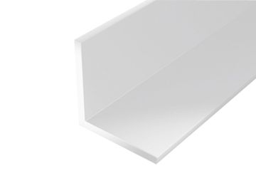 ALBERTS Hoekprofiel Pvc Wit 1M/15X15 Mm