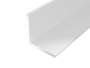 ALBERTS Hoekprofiel Pvc Wit 1M/20X20 Mm