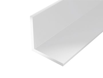 ALBERTS Hoekprofiel Pvc Wit 2M/10X10 Mm