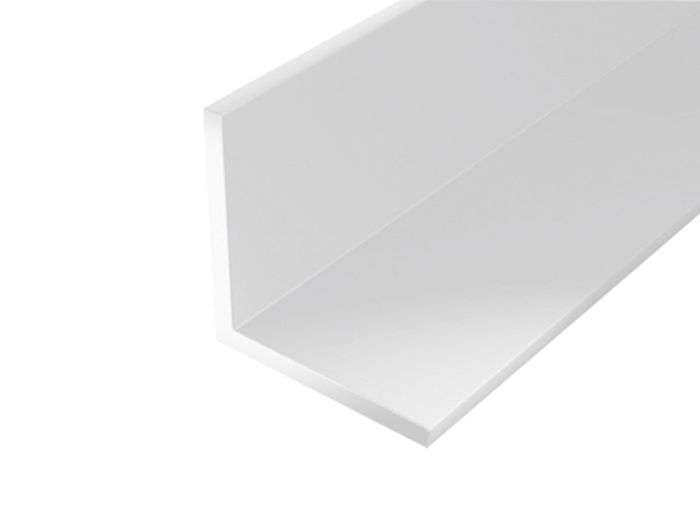 ALBERTS Hoekprofiel Pvc Wit 2M/10X10 Mm ALBERTS Hoekprofiel Pvc Wit 2M/10X10 Mm