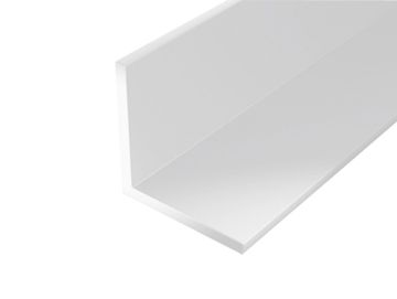ALBERTS Hoekprofiel Pvc Wit 2M/15X15 Mm
