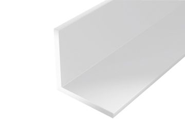 ALBERTS Hoekprofiel Pvc Wit 2M/25X25 Mm