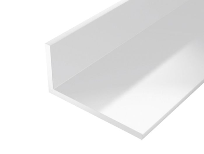 ALBERTS Hoekprofiel,Pvc,Wit,40X10X2/2M ALBERTS Hoekprofiel,Pvc,Wit,40X10X2/2M