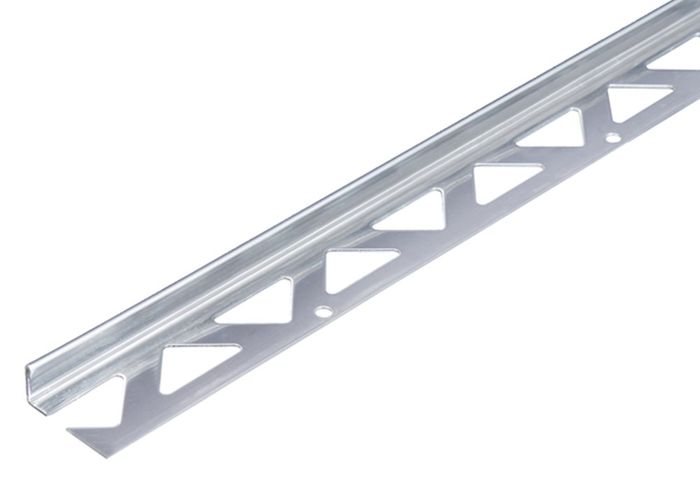 ALBERTS Afsluitprofiel tegels inox23,5x10/2,5m ALBERTS Afsluitprofiel tegels inox23,5x10/2,5m